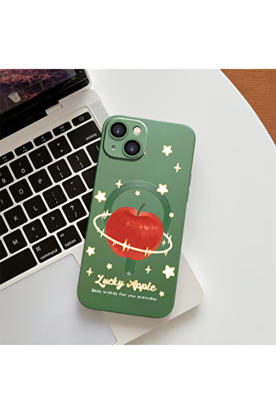 Hontinga حافظة هاتف آيفون 14 بلس متوافقة مع ماجسيف من السيليكون الناعم الشفاف...