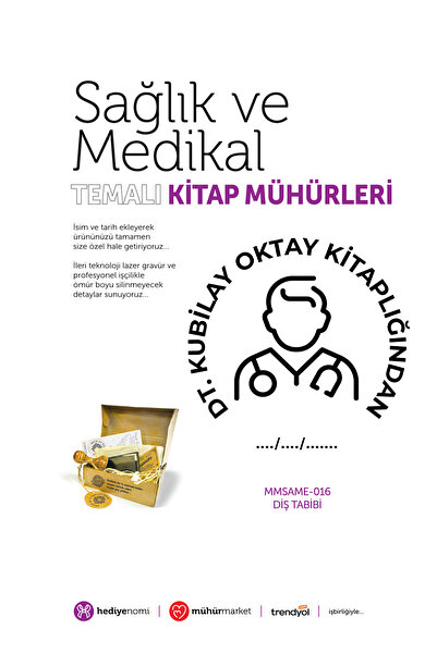 HEDİYENOMİ MühürMarket > ختم كتاب طب الأسنان والصحة والطب - ختم الكتاب > MMSA...