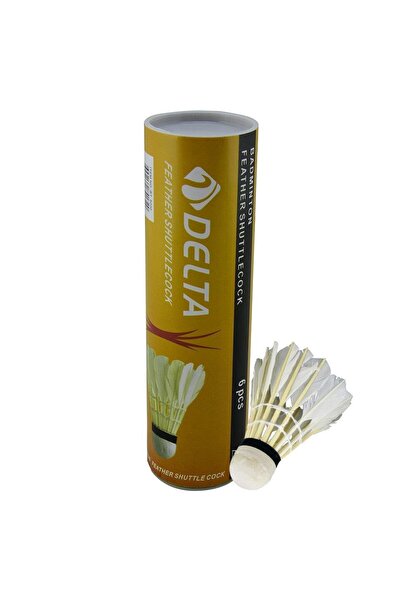 Genel Markalar Delta Bt 5000 Badminton Topu, Unisex, Beyaz, Tek Beden