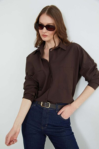 Fulla Moda Basic Double Pocket Shirt