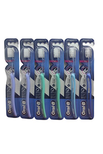 Oral-B Pro Expert Clinic Line Soft (Soft) Toothbrush X 6 Pieces