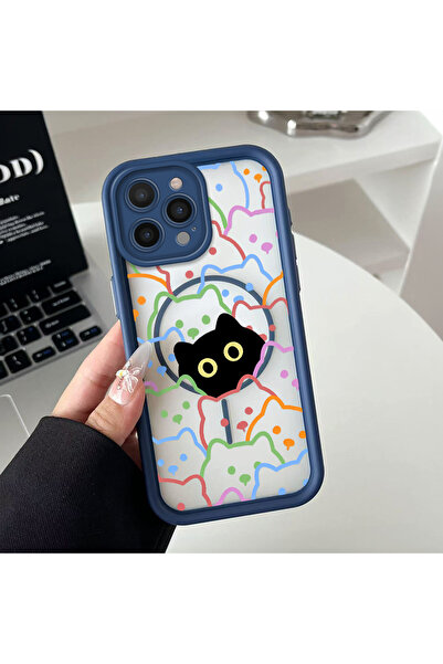 Hontinga iPhone 14 Pro Compatible Transparent Magsafe Wireless Corner Silicon...