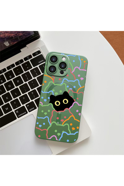 Hontinga حافظة هاتف من السيليكون الناعم متوافقة مع هاتف iPhone 15 Pro Max، مت...