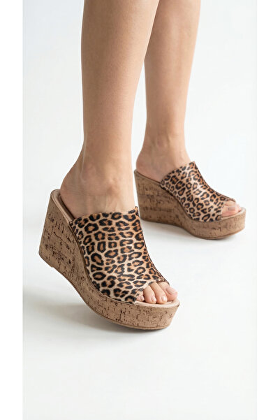 Limeo High Platform Wedge Heel Summer Women's Wedge Sole Slipper Sandals Shoes