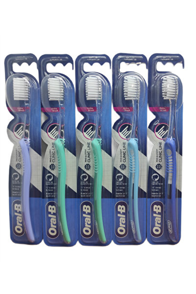 Oral-B PRO EXPERT CLINIC LİNE SOFT (YUMUŞAK ) DİŞ FIRÇASI X 5 ADET