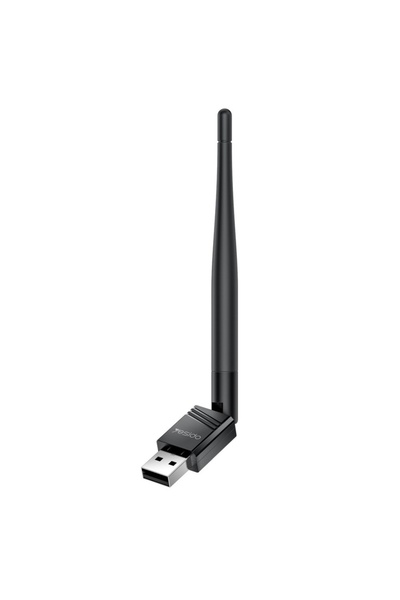 Yesido Wi-Fi Adapter, USB 2.0, 150Mbps, External Antenna, Black