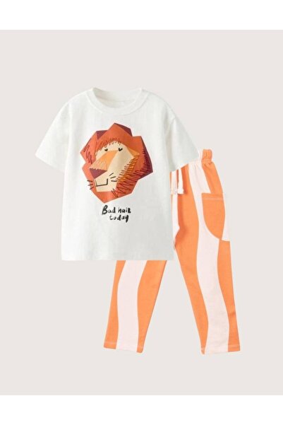 Yerli Aslanlı Lower Upper Boy's Set