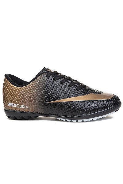 Bluefeet Wlk Black Gold Astroturf Men's Football Shoes