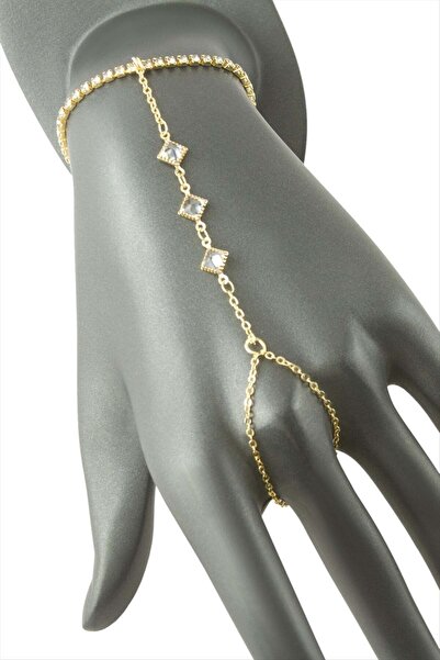 FREEDOM STOREE شريط مربع مرصّع بالأحجار شاهميران