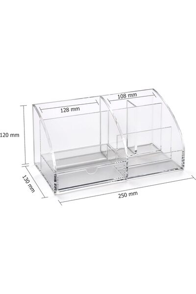 BPA ® Clear Acrylic Desk Organiser