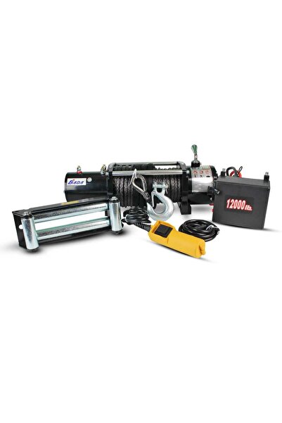 Bada DW12000 12000LB 24V ELEKTRIKLI OTO VINÇ DYNEEMA HALATLI –