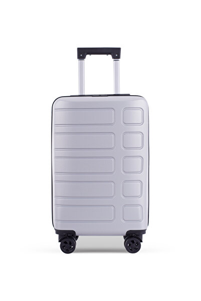 PARAJOHN Para John ABS Cabin Luggage 20 Inch 8 Wheel Spinner Suitcase with Co...