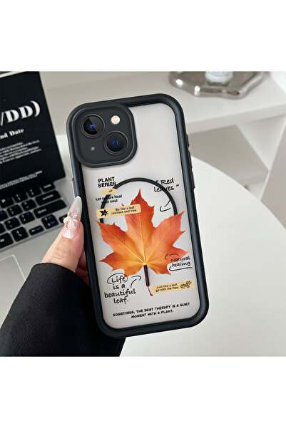 Hontinga حافظة هاتف من السيليكون الشفاف متوافقة مع هاتف iPhone 14 Plus من Mag...