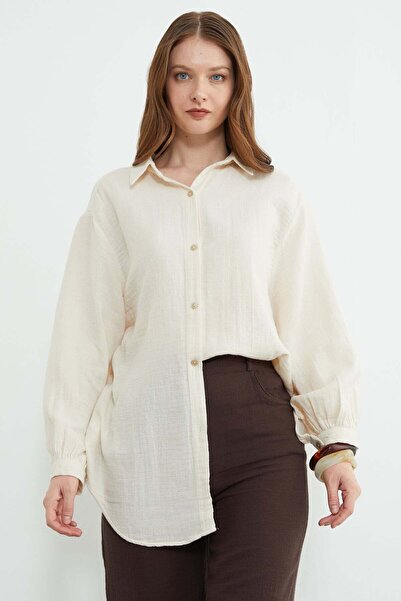 Fulla Moda Basic Oversize Shirt