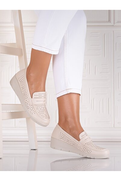 Botinelli Pantofi sport Tenela Bej pentru femei, din piele sintetică, mărimea 37