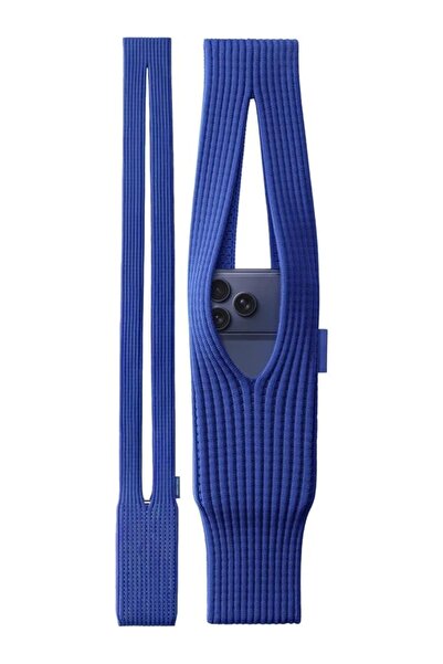 Fogy Tüm Telefonlarla Uyumlu 80 cm Phone Pocket Premium Örgü Telefon Askısı |...