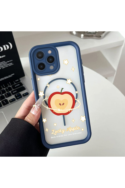 Hontinga حافظة هاتف من السيليكون الشفاف متوافقة مع هاتف iPhone 15 Pro من Mags...