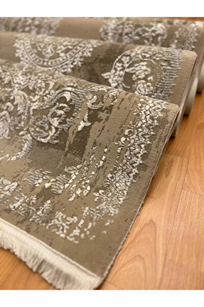 MEVLANA BAZAAR Damask Desenli 80 x 300 Yün Yolluk