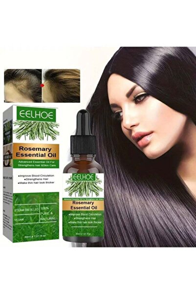 EELHOE زيت إكليل الجبل - زيت إكليل الجبل العطري لنمو الشعر، مضاد لتساقط الشعر...