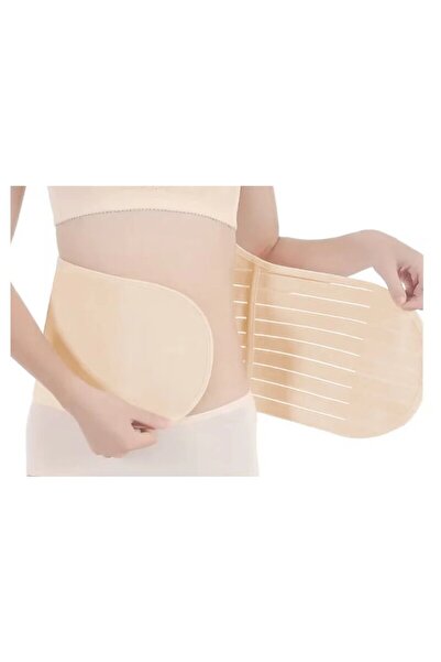 Mirabile Ζώνη για την κοιλιά μετά τον τοκετό, με Velcro, μπεζ