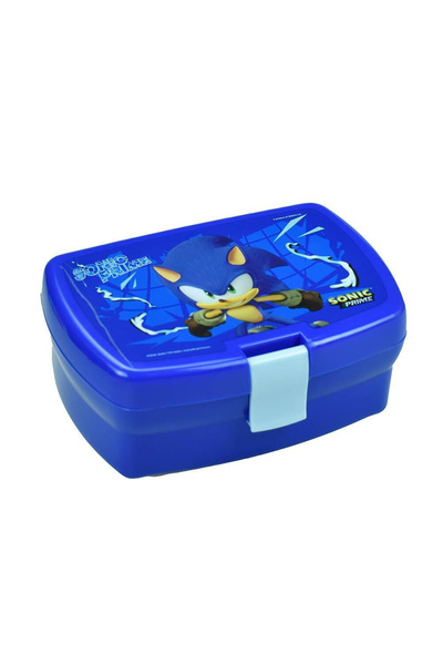 Sonic Rectangular the Hedgehog Prime sandwich box, 17x12x6.5 cm Blue