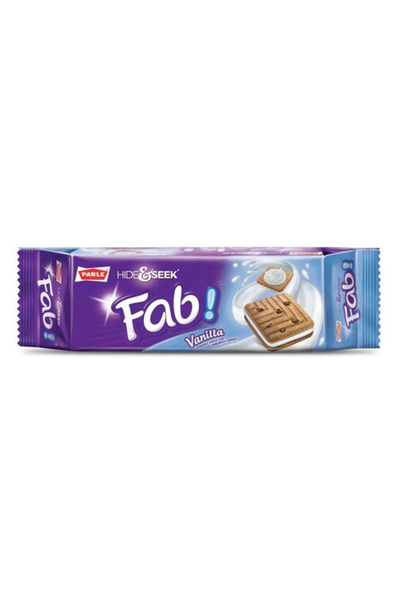PARLE HIDE&SEEK FAB VANILLA 112GM