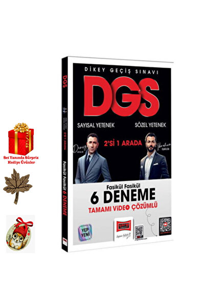 Yargı Yayınları Yargı 2026 DGS Sayısal Yetenek - Sözel Yetenek Fasikül Fasikü...