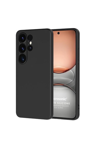 Microsonic Samsung Galaxy S26 Ultra Case Groovy Soft Black