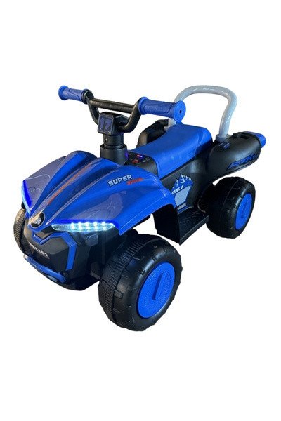 Rally دباب اربع كفرات كهربائية للأطفال "المغامر الصغير" من عمر سنتين إلى أربع...