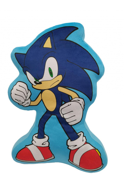 Sonic Polyester Decorative Pillow 40x40x3 cm Blue