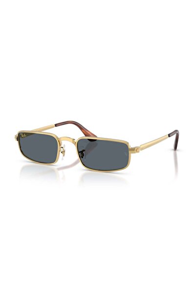 Ray-Ban Rb 3927 001R5 54 A$Ap Rocky Unisex Rectangular Gold Metal Sunglasses