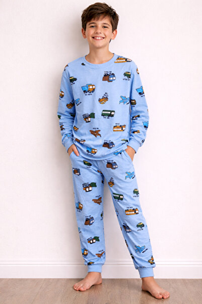 Butik Erkek Çocuk pijama takımı 9-13 yaş
