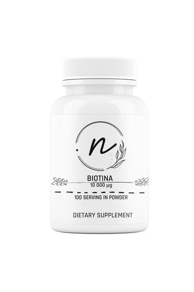 naturePRO Biotină 10.000 mcg, 100 de porții, pulbere