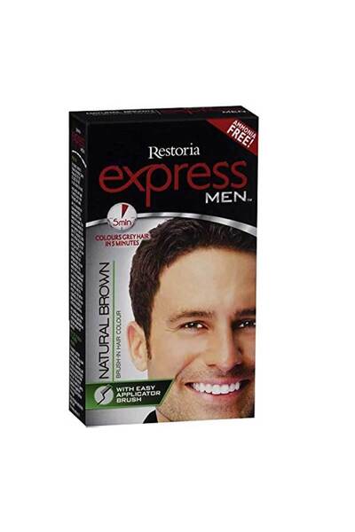 Restoria Express Natural Brown Hair Color Quick Kit