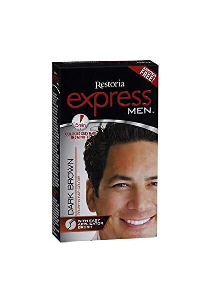 Restoria Express Dark Brown Hair Color Quick Kit