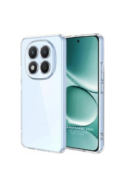 Microsonic Redmi Note 15 Pro 5g Case Transparent Soft Clear