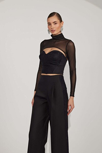 NOK İSTANBUL Carrie Bustier Black