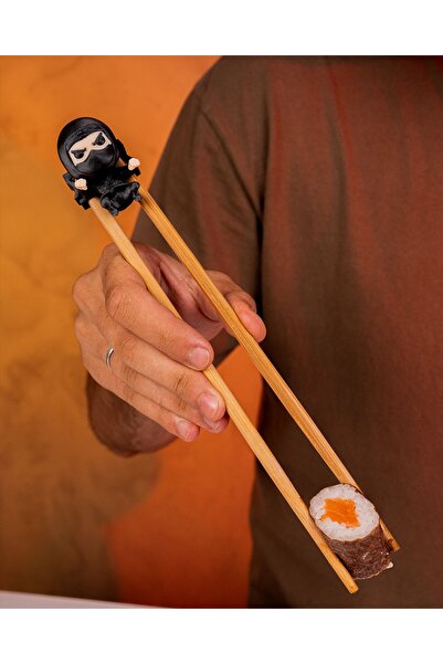 Sushi Çubuğu Aparatı 2’li Set – Ninja Chopstick Kullanma Aparatı