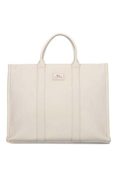David Jones Cream Colored Women's Strap Handbag