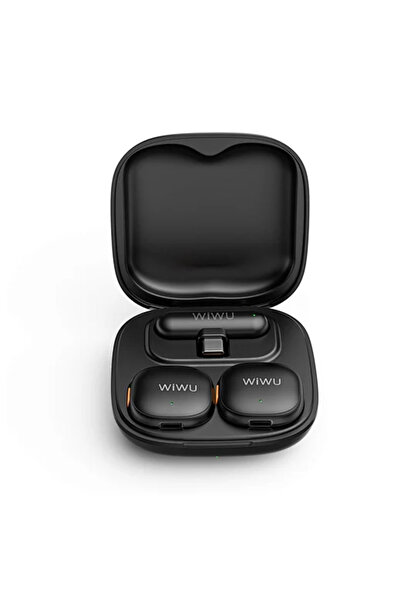 WIWU Wi-WM006 Duo Wireless Microphone - Black