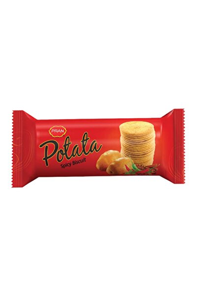 pran بسكويت البطاطس الحار 100 غرام
