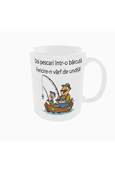 OEM Personalized Father and Son Fishermen Mug, 350ml – The Ideal Gift for Any...