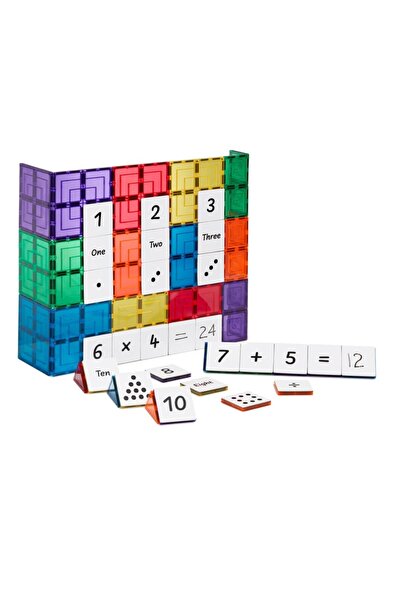 Learn & Grow Set magnetic, Toppers Numeric Pack, Learn & Grow, 40 piese, 3 ani+