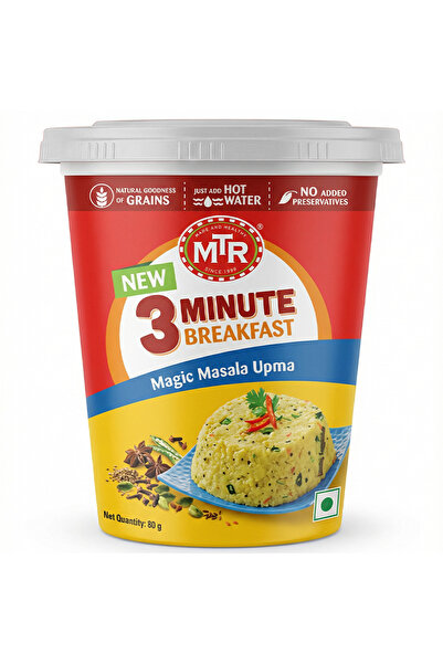 MTR 3MIN MAGIC MASALA UPMA 80GM