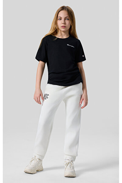 Champion College Dream Elastic Cuff Pants Beyaz Çocuk Eşofman Altı - 405227-W...