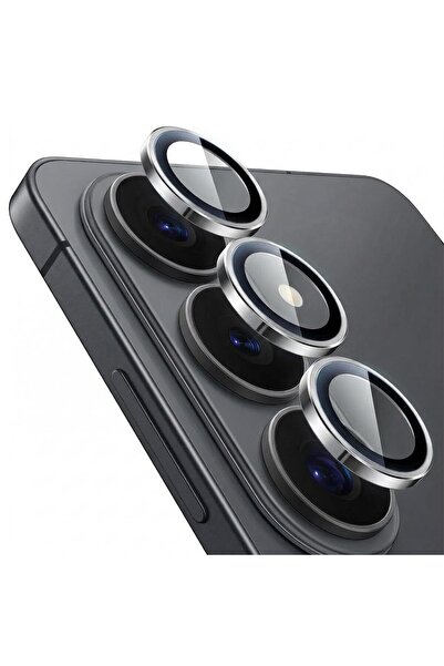 Microsonic Samsung Galaxy S26 Tekli Kamera Lens Koruma Camı Gümüş