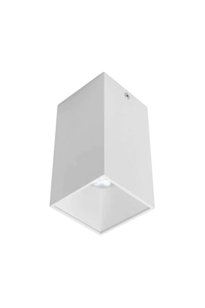 OEM Surface Mounted Spot Light, 1 x GU10, White and Gold, Interior, 50W Max, ...