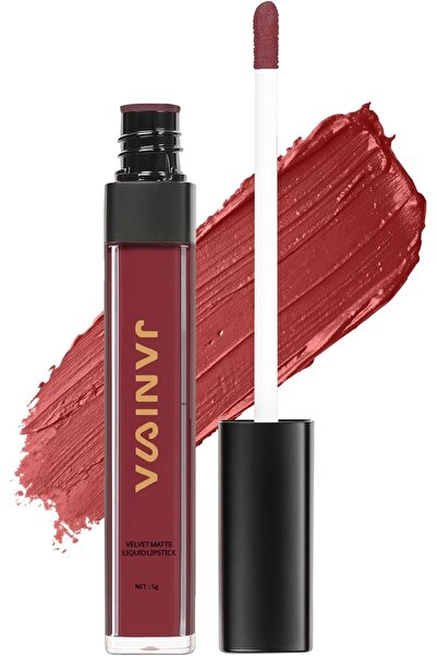 JANIWA Velvet Matte Liquid Lipstick | 24H Long-Lasting, Waterproof & Smudge-P...