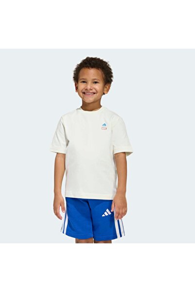 adidas تي شيرت أبيض للأطفال من مارفل أفنجرز (JZ3572)