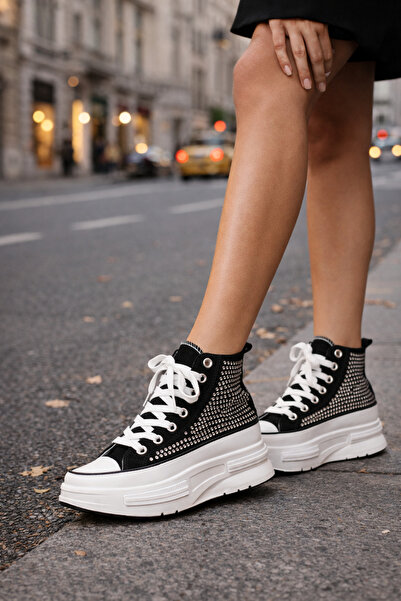 PREMIO PRIVE BRAND Tenisi Dama Crem din Piele Intoarsa